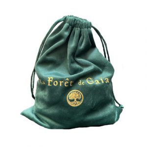 Sac en Velours de la Forêt de Gaïa
