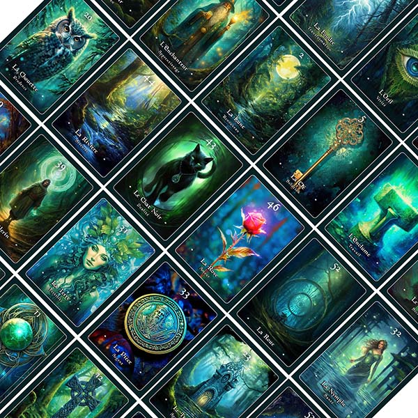 Cartes de l'Oracle de la Forêt de Gaïa